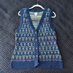 Maeve Multicolor Knit Vest